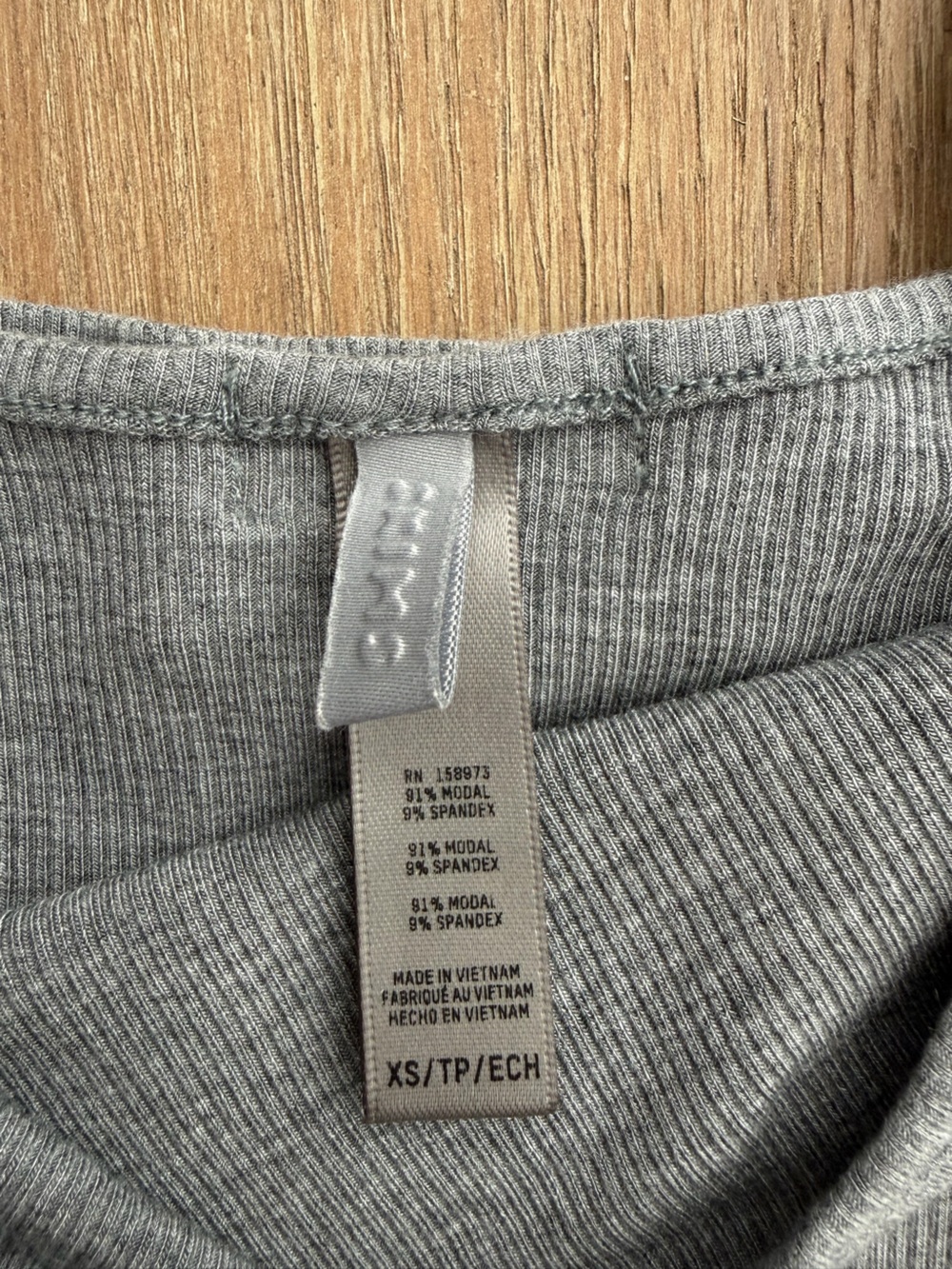 SKIMS Soft Lounge Long Slip Dress in Heather Grey - Picture 4 of 4